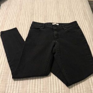 Loft Black Curvy Skinny Jeans